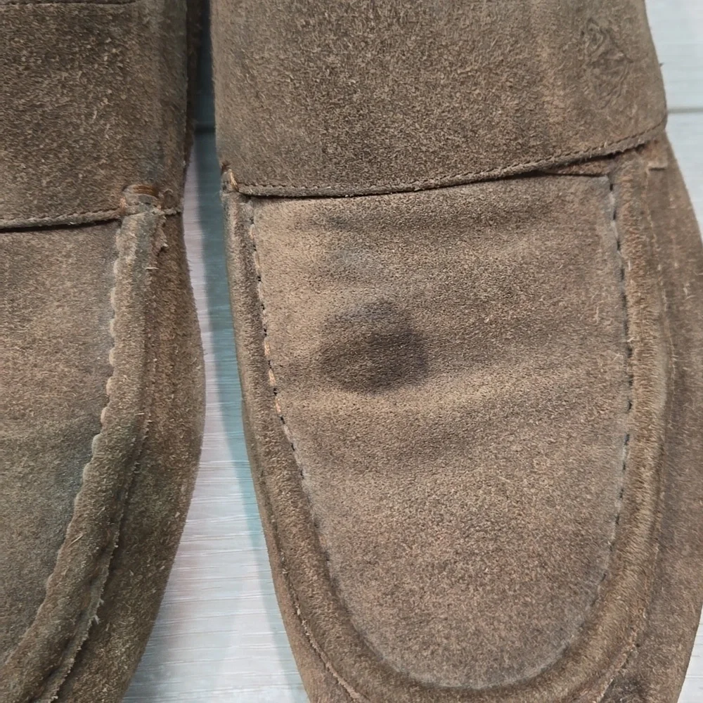 Gucci Mens 212421 Loafer Suede Flats oxford shoes sz 10D